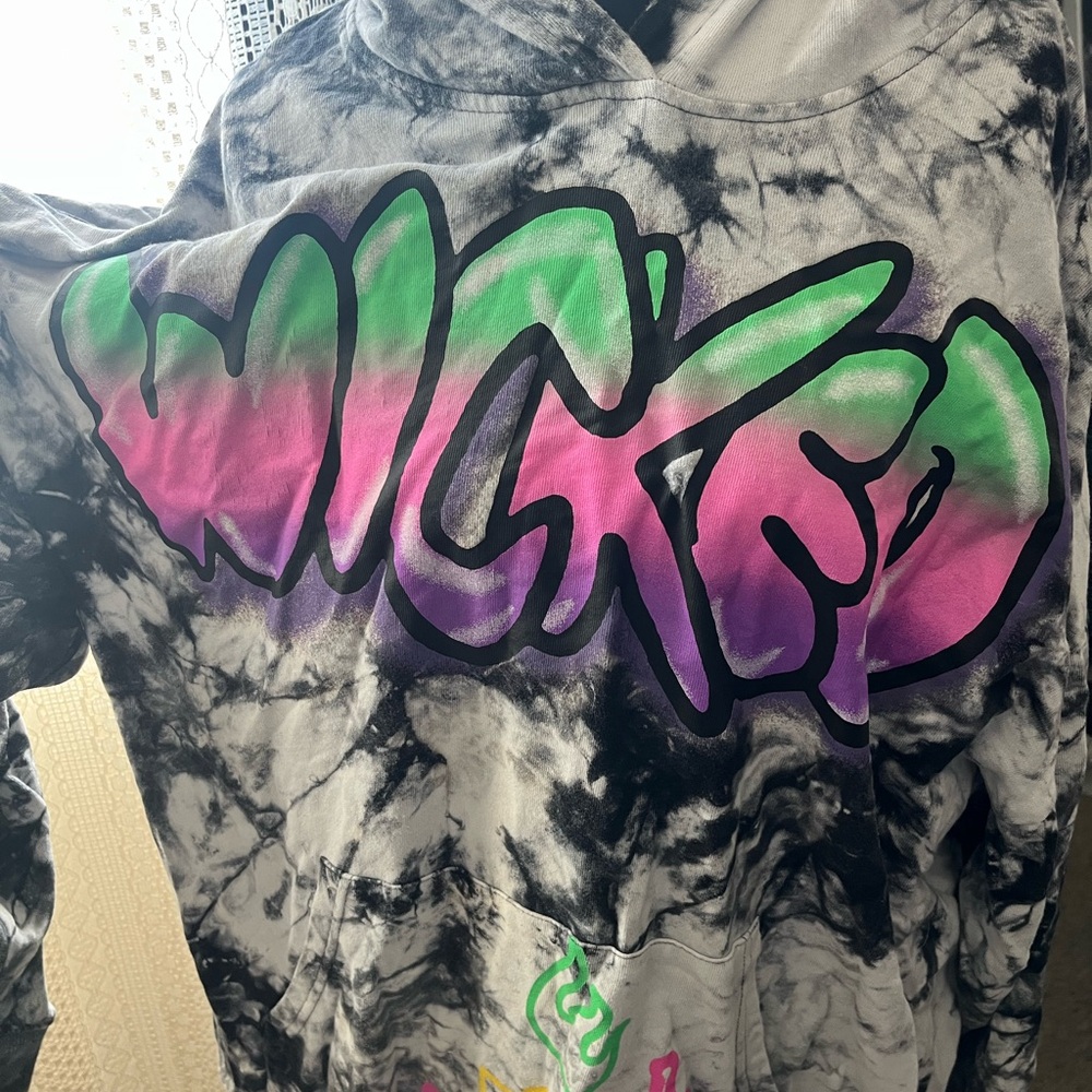 Tie-Dye Disney Villians Graphic Hoodie